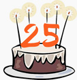 anniversaire 25 ans